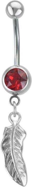 Bijouteria Bauchpiercing (Messing, Kristall, Edelstahl)