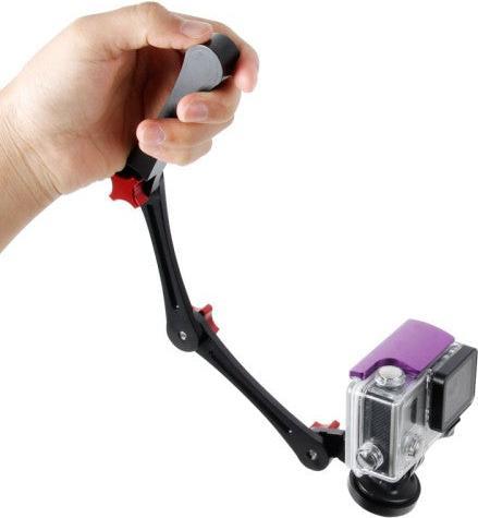Produktbild Hermex Selfie Stativanschluss HERO 5 / 4 / 3+ / 3 / 2 / 1 Einbeinstativ Monopod Teleskopstange (1, 3, 4, GoPro Hero 5)