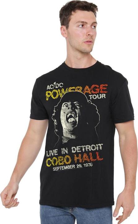 Actual product image AC/DC Mens Powerage Tour T-Shirt (5XL)