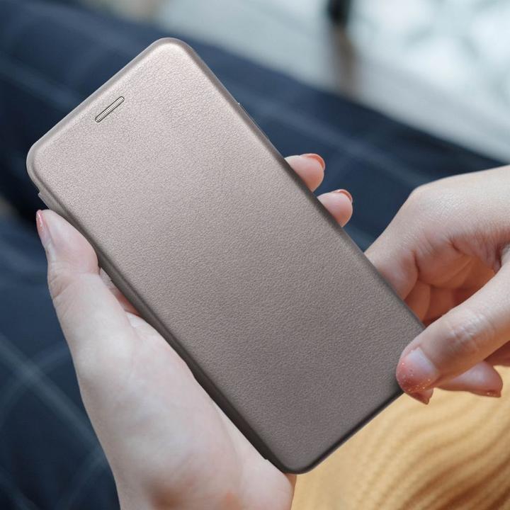 Actual product image Forcell Book case OEM ELEGANCE book case for SAMSUNG S24 PLUS grey (Samsung Galaxy S24+)