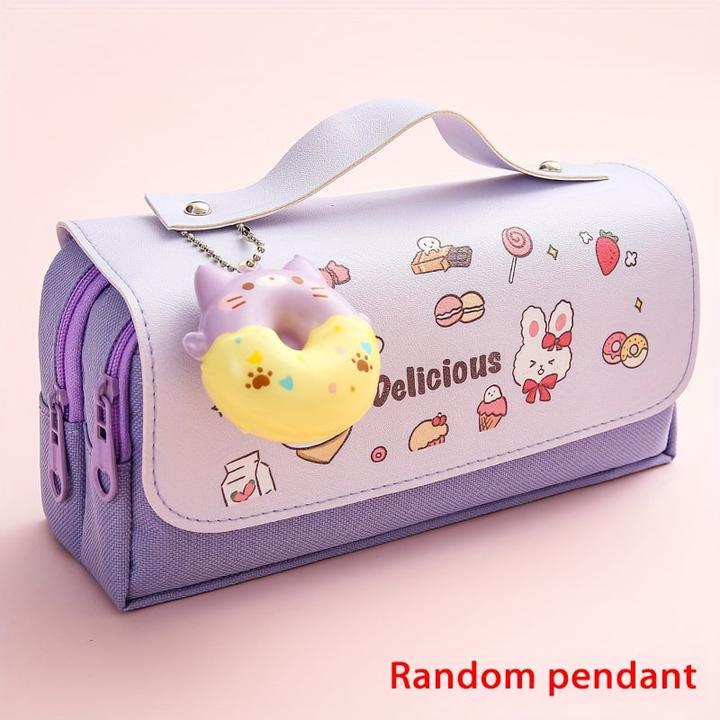 Actual product image Only-Bags.Store Pencil bag, cute storage bag, stationery box, multifunctional pencil case