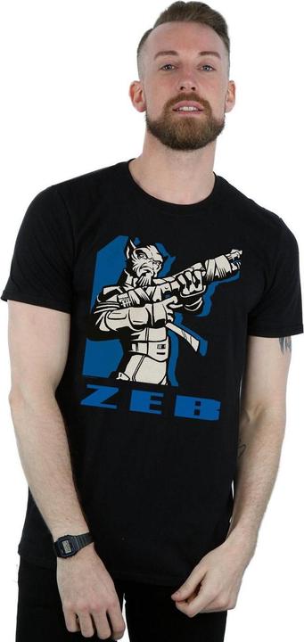 Image du produit Star Wars - T-shirt REBELS ZEB - Homme (L)