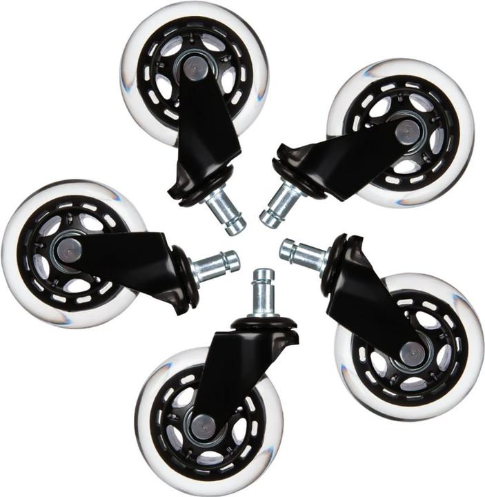Actual product image L33T Castors for gaming chairs