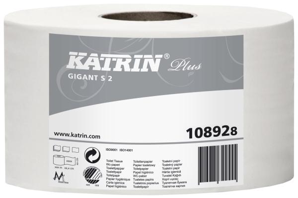 Produktbild Katrin Toilettenpapier 108925 Gigant, Karton mit 12 Rollen