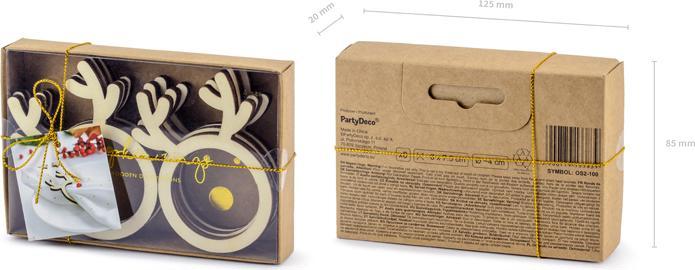 Actual product image Partydeco Napkin ring (6 x)