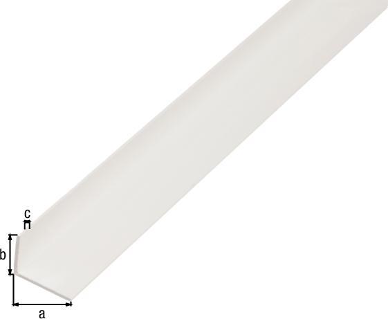Immagine prodotto Kaiserthal Profilo angolare PVC wei 20x10x1,5 mm, 1 m