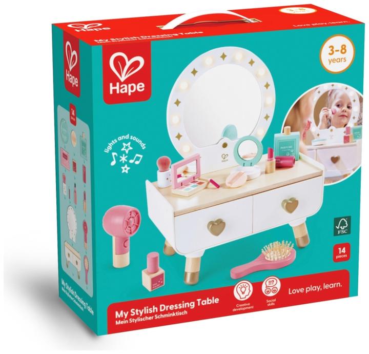 Produktbild Hape Mein stylischer Schminktisch (33.4 x 41 x 21.5 cm)