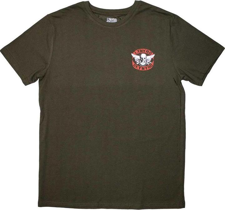 Lynyrd Skynyrd Mini Biker Patch Logo TShirt