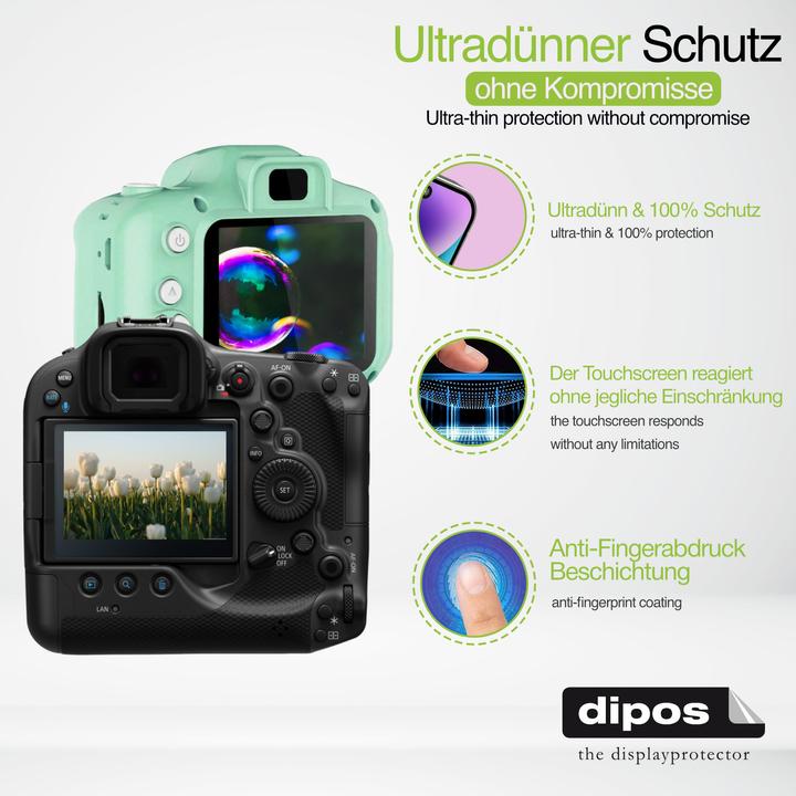 Immagine prodotto Dipos Pellicola Protettiva Antiriflesso per Ricoh Caplio GX8 (Pellicola protettiva)