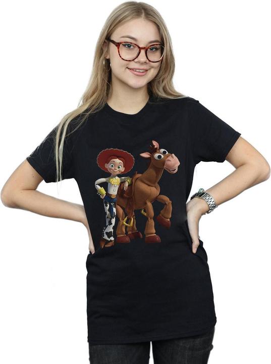 Immagine prodotto Disney Toy Story 4 Jessie And Bullseye Maglietta Ampia Donna (3XL)
