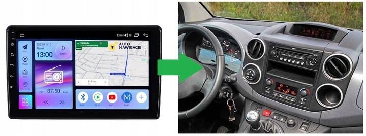 Image du produit No Name RADIO GPS NAVIGATION PEUGEOT PARTNER II 2008-2018 (9")