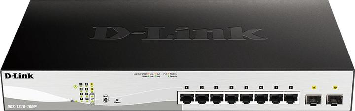 Actual product image D-Link DGS-1210-10MP:10Port SmartSwitch (10 Ports)