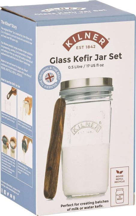 Actual product image Kilner Kefir fermenter set 0.5 l (1 pcs., 0.50 l)