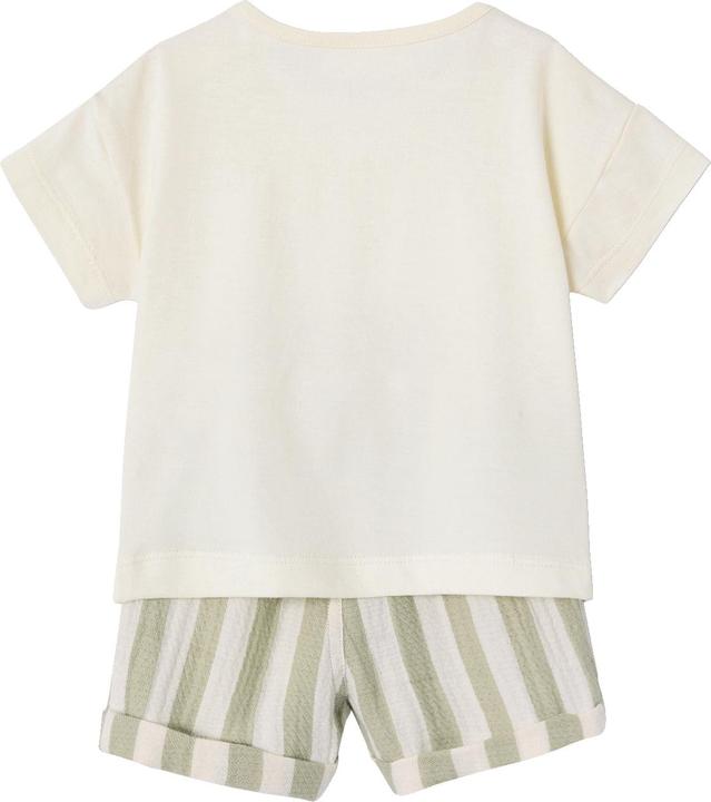 Produktbild Vertbaudet Baby-Set: T-Shirt & Shorts mit Streifenmuster (104)