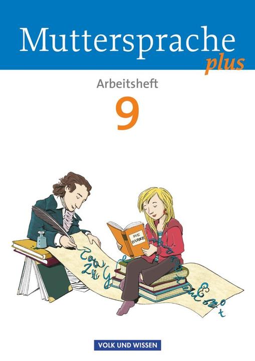 Immagine prodotto Muttersprache plus 9. Schuljahr. Allgemeine Ausgabe. Arbeitsheft (Tedesco, Petra Bella, Antje Viohl, Iris Marko, Viola Oehme, Ronny Geerken, 2015)