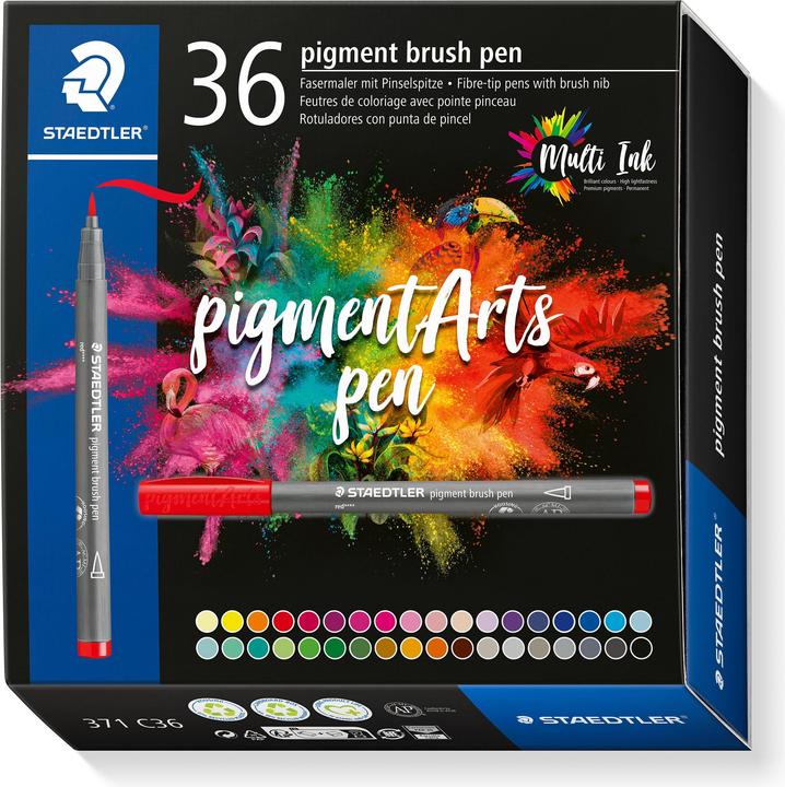 Image du produit Staedtler Pigment Arts (Multicolore, 36 x)