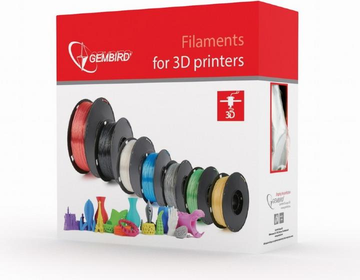 Produktbild Gembird Filamentcassette PLA schmale Spule (PLA, 1.75 mm, 1000 g, Grün)