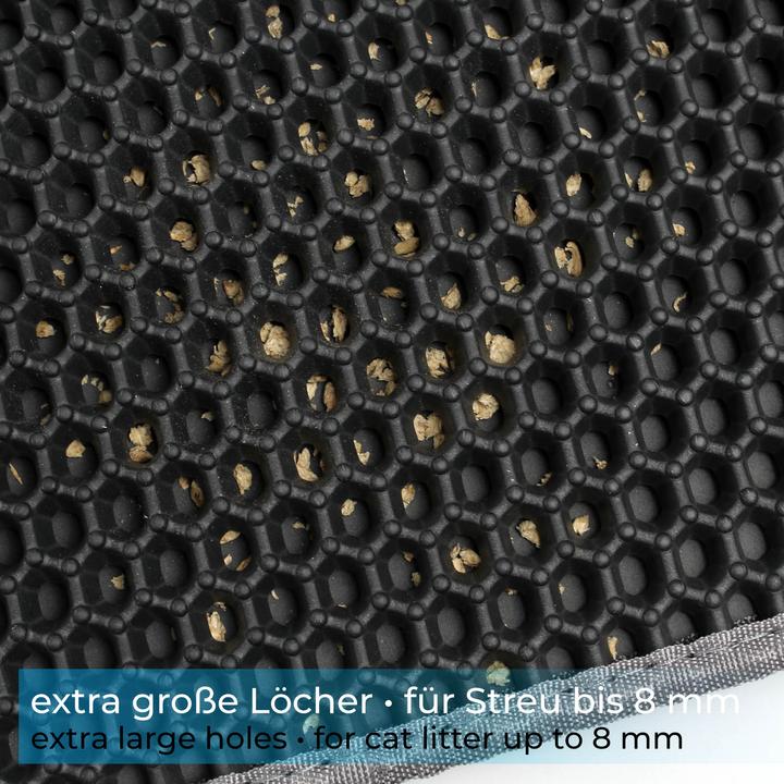 Actual product image Wiltec Fudajo cat litter mat 76x61cm litter tray pad litter tray mat