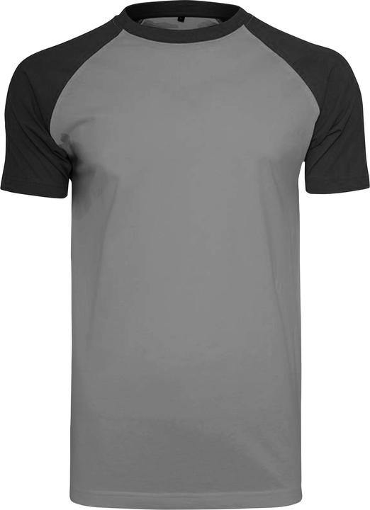 Build Your Brand Raglan Kontrast Kurzarm TShirt