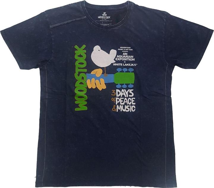 Woodstock TShirt Gewaschen
