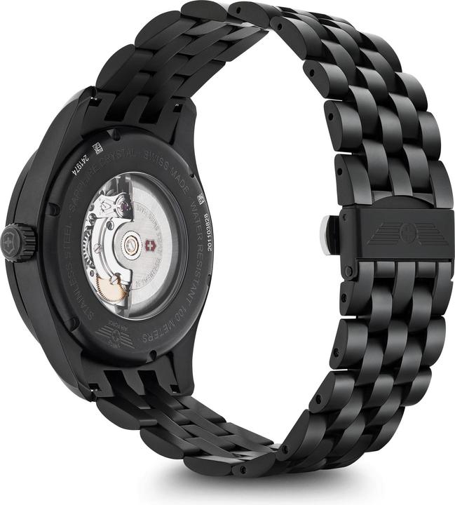 Image du produit Victorinox Airboss Mecha 42, BLK PVD, BLK dial, BLK SST br (Montre pilote, 42 mm)