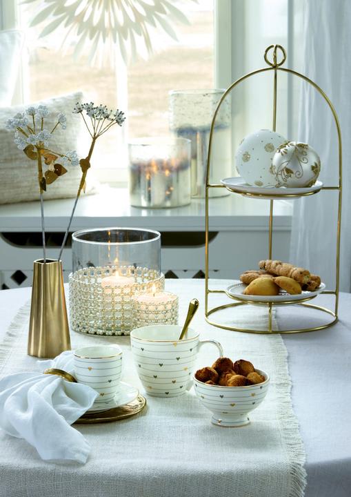 Actual product image Greengate Grace pot holder white 20,5cm Set2 (Cotton)