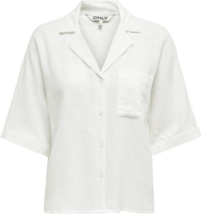 Image du produit Only Coupe normale Col chemise Coupe volumineuse des bras Chemise (L)