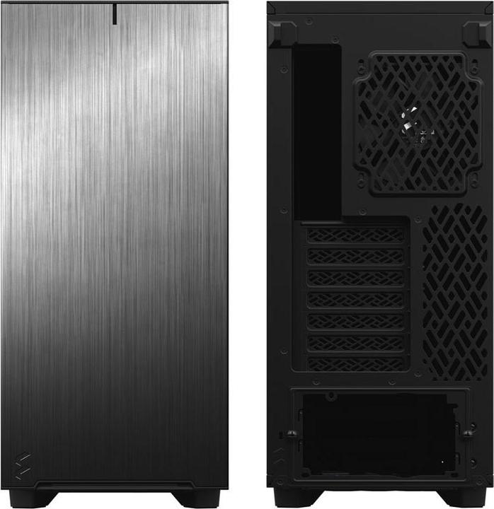 Actual product image Fractal Define 7 Compact Black Solid (mATX, Mini-ITX, ATX)