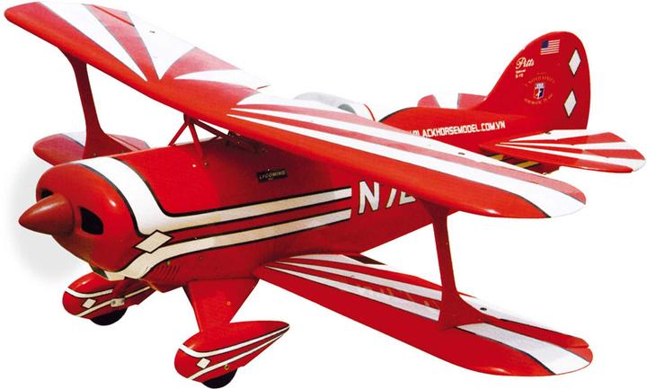 Actual product image Black Horse PITTS Doppeldecker 1500mm ARF ( BH85 ) (Aerobatics)