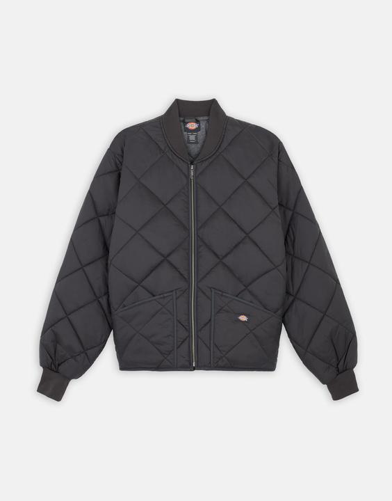 Dickies Diamond Steppjacke Schwarz L (L)