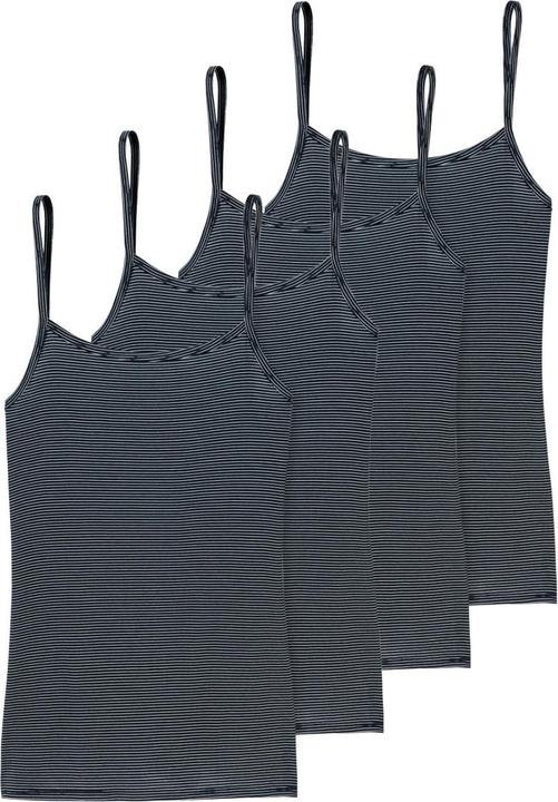 Actual product image Schiesser 4 Pack Modal Essentials Spaghetti Top (38, M)