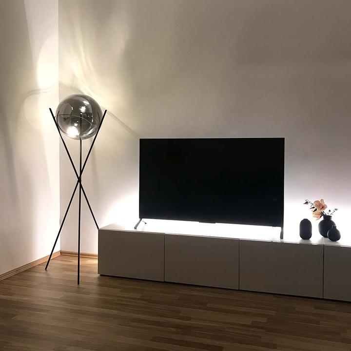 Produktbild s.luce Sphere Glas-Stehlampe 40cm (E27)