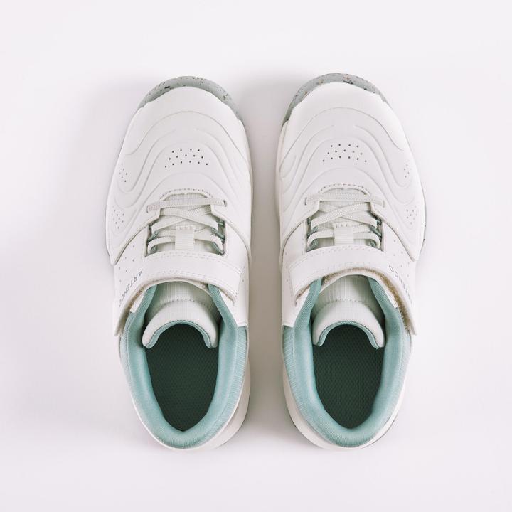 Image du produit Kuikma Kinder Tennisschuhe mit Klettverschluss - TS Strong Kd weiss (34)