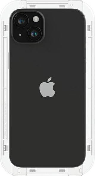 Immagine prodotto Spigen VETRO TEMPERATO GLAS.TR "EZ FIT" FC CONFEZIONE DA 2 IPHONE 15 PLUS NERO (2 Pezzo/i, Apple iPhone 15 Plus)