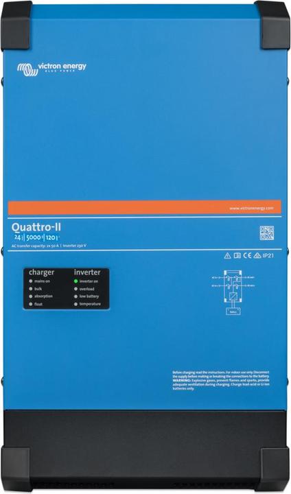 Actual product image Victron Energy Quattro-II 24/5000/120-50-50
