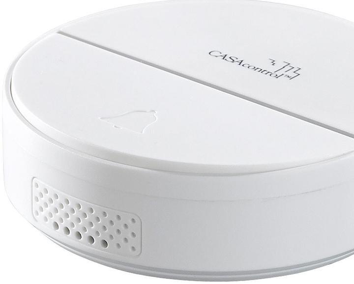 CasaControl Wireless doorbell with WLAN and intercom function via app (Wi-Fi)