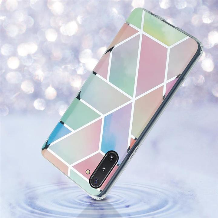 Actual product image Cadorabo IMD TPU Colorful Marble Cover (Samsung Galaxy Note 10)