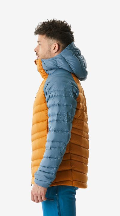 Actual product image Simond Men's mountaineering down jacket Ochre - Grey (S)