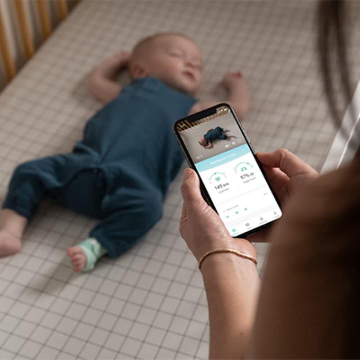 Produktbild Owlet Smart Sock 3 (Babyphone Audio, 30 m)