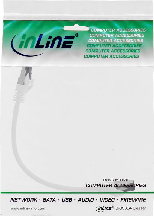 Actual product image InLine Patch cable (S/FTP, CAT8.1, 0.25 m)