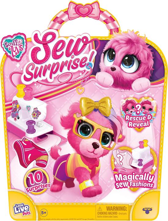 Image du produit Scruff-a-Luvs Sew Wow Rose - (30385)