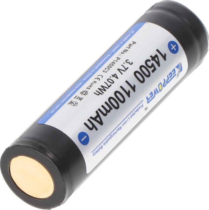 Immagine prodotto Keeppower Batteria 14500 PCB protetta P1450C3 (1 pz., 14500, 1100 mAh)