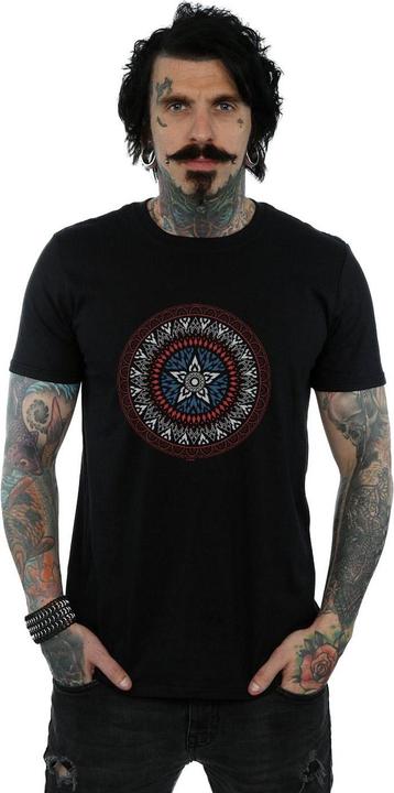 Produktbild Captain America Ornamental Shield TShirt (XXL)