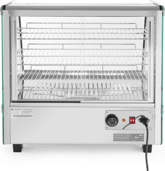 Immagine prodotto Hendi Vetrina per alimenti caldi a 3 ripiani 230V 1100W