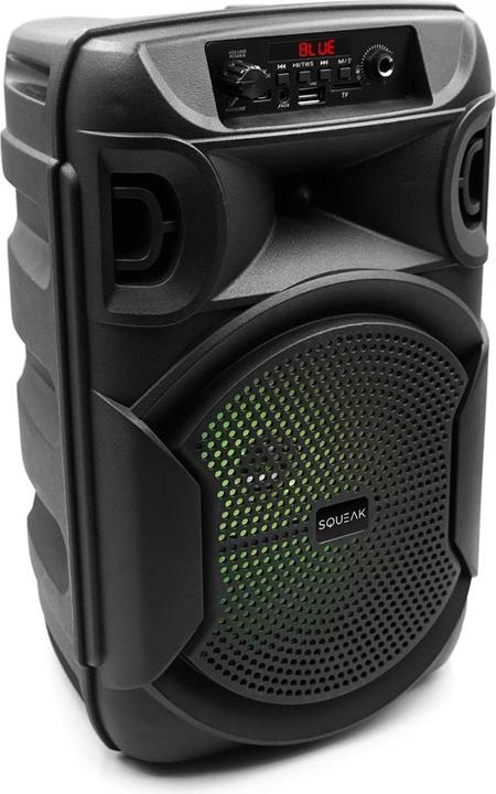 Actual product image Squeak Głośnik Karaoke Pulsetower Bluetooth 5.3 Radio Fm Microsd Aux USB Sq1006 (7 h, Rechargeable battery operated)