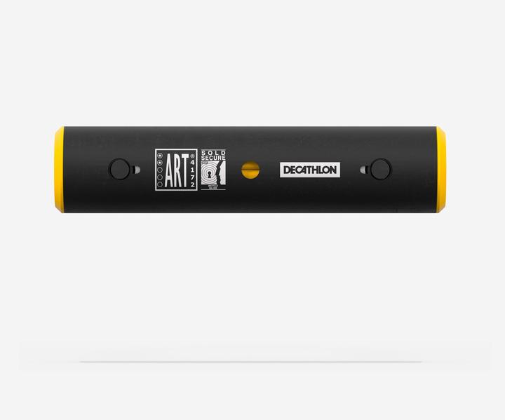 Actual product image Decathlon Bike lock U-lock D 900M ART2 + cable