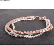 Produktbild Rayher Metall Gliederkette m. Verschluss, 2mm ø, roségo (Metall)