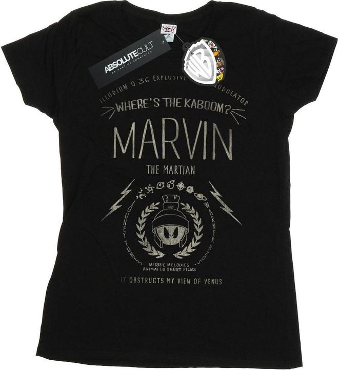 Looney Tunes Marvin The Martian Where's The Kaboom TShirt