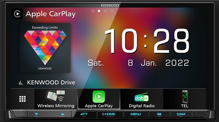 Kenwood DMX-8021DABS (Android Auto, Apple Carplay)