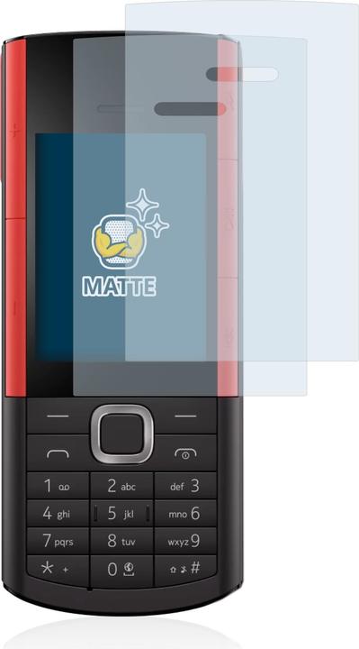 Actual product image BROTECT Anti-glare screen protector matt (2 Piece, Nokia 5710 XA)